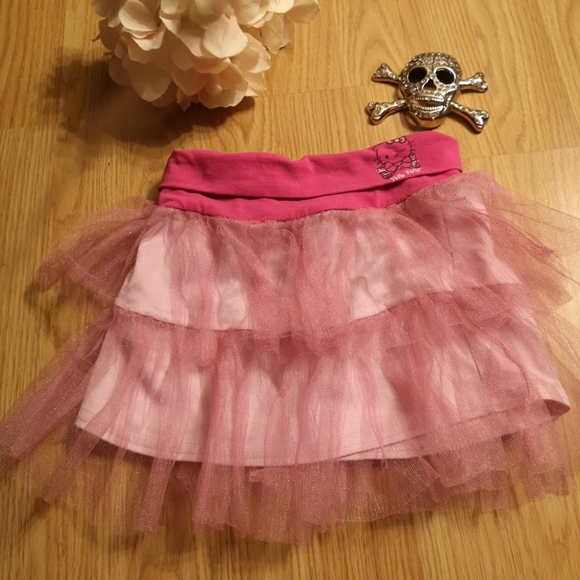 🌞 3/$20 HELLO KITTY Pink Tutu Skirt Girls - Picture 13 of 14